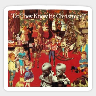 Band Aid 'Do They Know It's Christmas?' Sticker